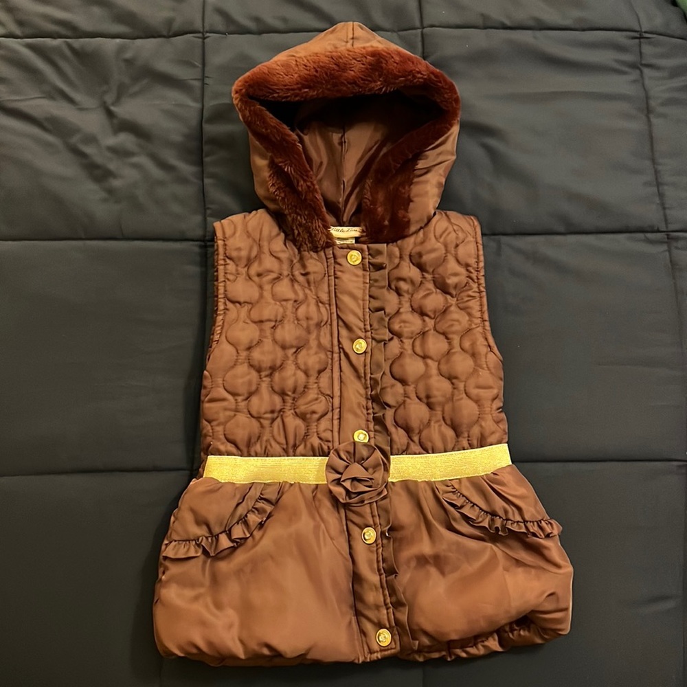 💜Girls Purple Puffer Vest💜
